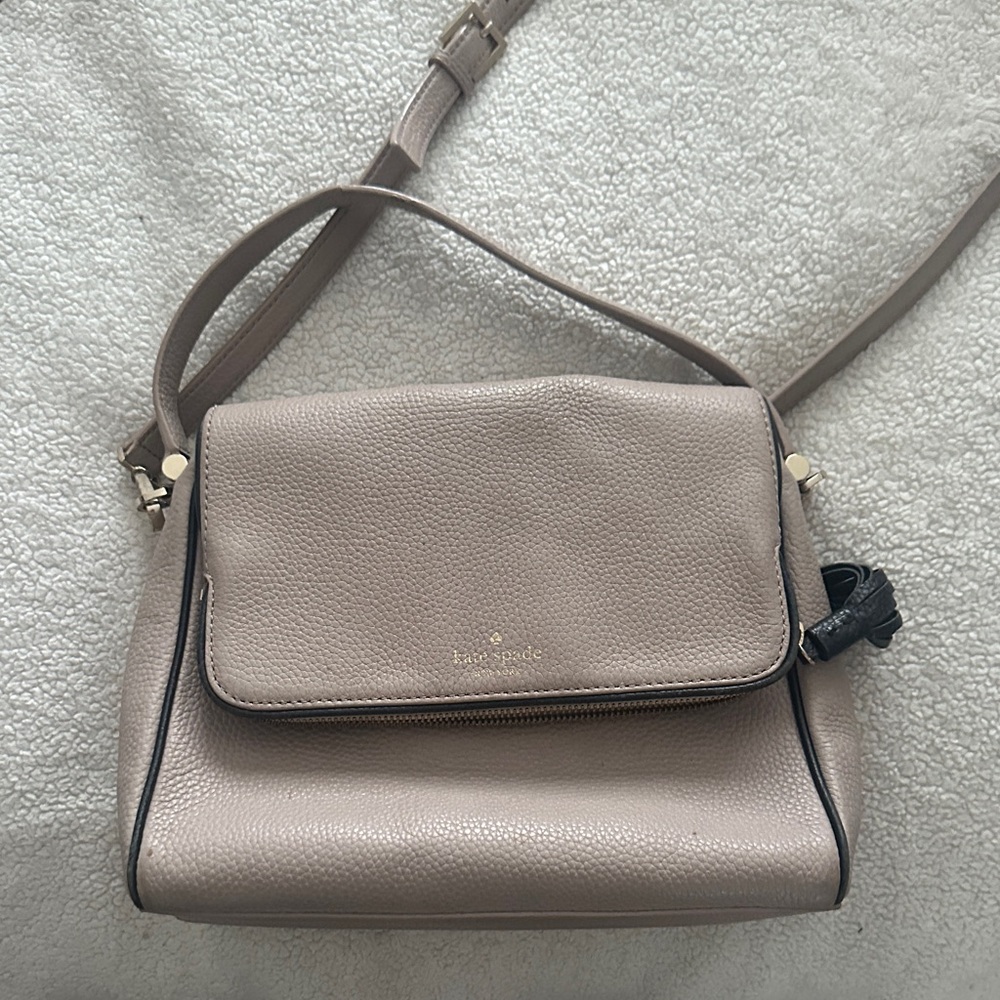 Kate Spade Beige Crossbody Bag